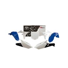 Kit de carenado Racetech color original blanco/azul para Yamaha YZ F 250 / 450 ccm Año 2014 - 2018