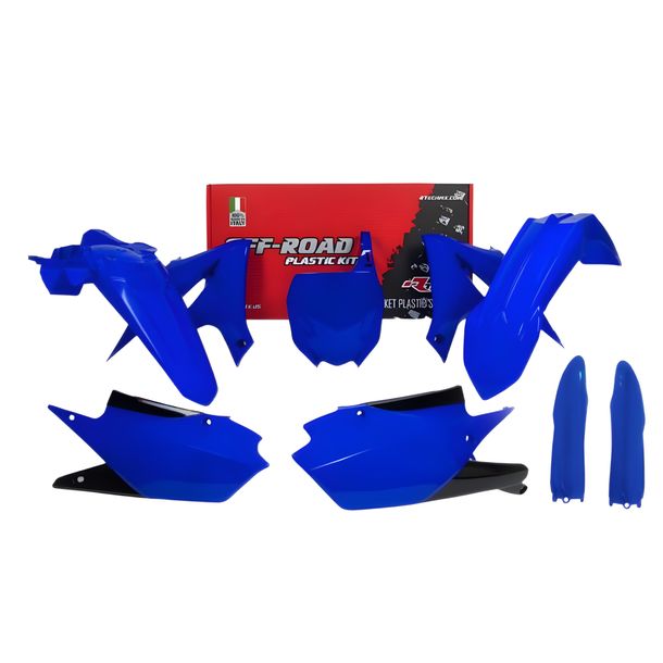 Kit de carenado Racetech 6 piezas, color original 2021-2022, con protectores de horquilla para Yamaha YZ F 250cc Año 2019 - 2023