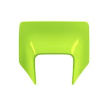 Front Number Plate Racetech neon yellow for Husqvarna FE TE 250 - 501ccm Model Years 2016 - 2019
