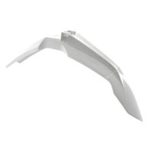 Front Fender Racetech White for KTM EXC Sixdays i.e. 125 - 500 ccm Model Years 2012 - 2016
