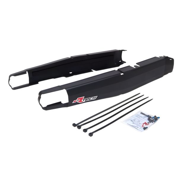 Swingarm Protector Racetech Technopolymer black for Honda CRF R RX 450 ccm Model Years 2021 - 2024