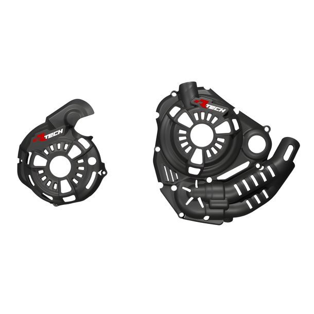 Protezione laterale motore Racetech T7 Revolution antiurto in tecnopolimero per Yamaha Tenere 700 ccm Anno 2018 - 2023