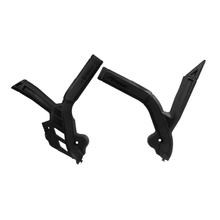 Protezione telaio Racetech Bi-Materiale nero per Beta RR Racing Xtrainer Oilmix 125 - 480 ccm Anno 2019 - 2024