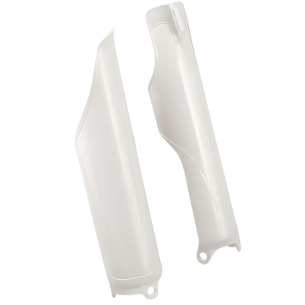 Fork Protectors Racetech white for Honda CR R CRF X 125 - 450 ccm Model Year 2002 - 2017