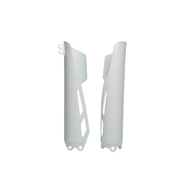Fork Protectors Racetech white for Honda CRF R L RX 250 / 450 ccm Model Year 2017 - 2024