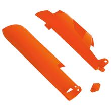 Protetores de Garfo Racetech laranja para KTM EXC Sixdays EXC-F SX SX-F Racing 125 - 530 ccm Ano 2007 - 2014