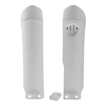 Protetores de Forquilha Racetech branco para KTM SX, Husqvarna TC 85 ccm Ano 2003 - 2017