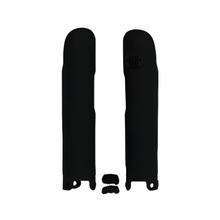 Protetores de Forquilhas Racetech pretos para Husaberg FE FS, KTM EXC Racing SX 125 - 650 ccm Ano 2000 - 2012