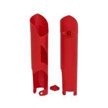 Protetores de Forquilhas Racetech vermelhos para Gas EC 125 - 450 ccm Ano 2001 - 2016
