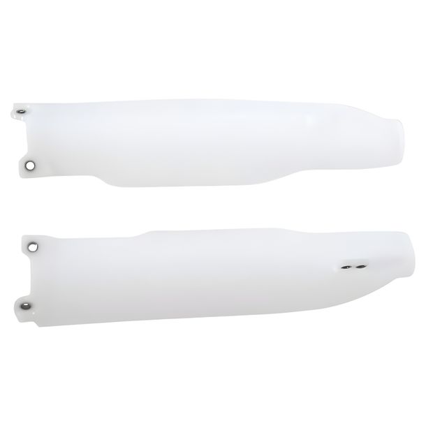 Fork Protectors Racetech white for Kawasaki KLX R KX F 125 - 450 ccm Model Year 2006 - 2019