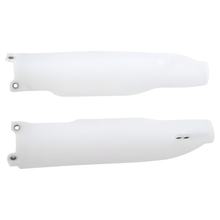 Protetores de Forquilha Racetech branco para Kawasaki KLX R KX F 125 - 450 ccm Ano. 2006 - 2019