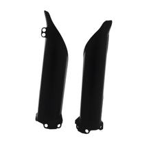 Protetores de Forquilha Racetech pretos para Kawasaki KX F 250 / 450 ccm Ano. 2009 - 2016