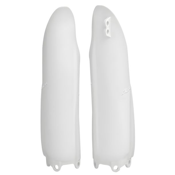 Protège-fourche Racetech blanc pour Yamaha TT-R YZ F WR 125 - 450 cm³ Année de fabrication 2008 - 2021