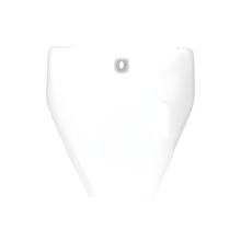 Placa de Número Frontal Racetech branca OEM para Husqvarna TC 85 ccm Ano 2018 - 2023