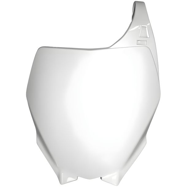 Placa Frontal Racetech OEM Branca para Yamaha TT-R YZ F WR 125 - 450 ccm Ano 2006 - 2021