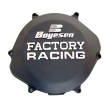 Clutch Cover Boyesen Factory Racing black for Honda CR R 250ccm Year 2002 - 2007