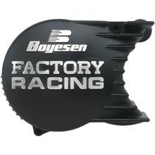 Zündungsdeckel Boyesen Factory Racing Schwarz Aluminium für Honda CRF F 50 ccm Bj. 2004 - 2014
