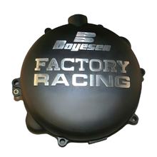 Couverture d'embrayage Boyesen Factory Racing noir pour KTM EXC Racing Sixdays SX 250 / 300 cm³ Année 2003 - 2012