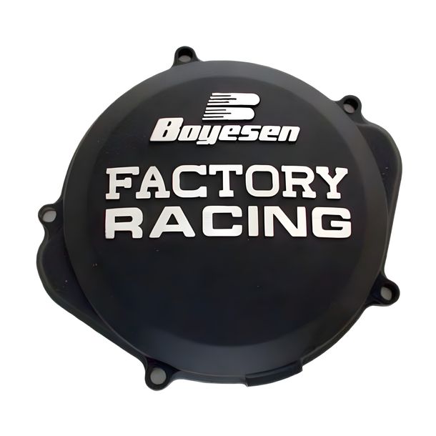 Koppeldeksel Boyesen Factory Racing zwart voor Kawasaki KX F 250ccm bouwjaar 2009 - 2020