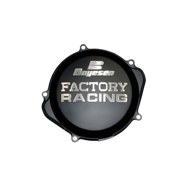 Kupplungsdeckel Boyesen Factory Racing schwarz – Bild 1