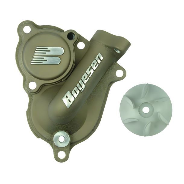 Wasserpumpendeckel Boyesen mit Impeller für Husqvarna FC, KTM EXC-F Sixdays FE SX-F Racing 450 - 501 ccm Bj. 2016 - 2024