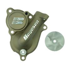 Wasserpumpendeckel Boyesen SuperCooler für Kawasaki KX F X 250 / 450 ccm Bj. 2019 - 2024