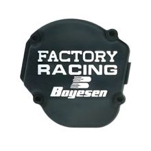 Zündungsdeckel Boyesen Factory Racing schwarz Aluminium für Kawasaki KX 250 ccm Bj. 1990 - 2004