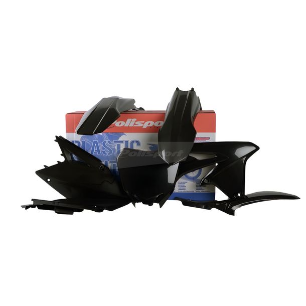Kit carenatura Polisport nero per Suzuki RM-Z 450 ccm Anno 2008 - 2017