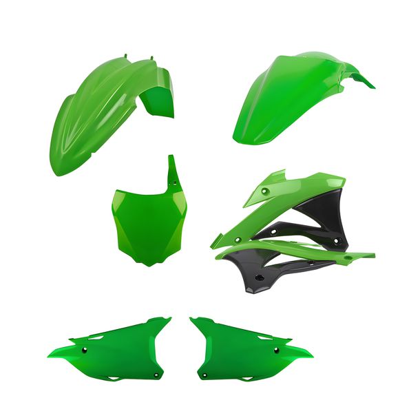 Kit carenatura Polisport OEM 2020 per Kawasaki KX 80 / 85 ccm Anno 2014 - 2024