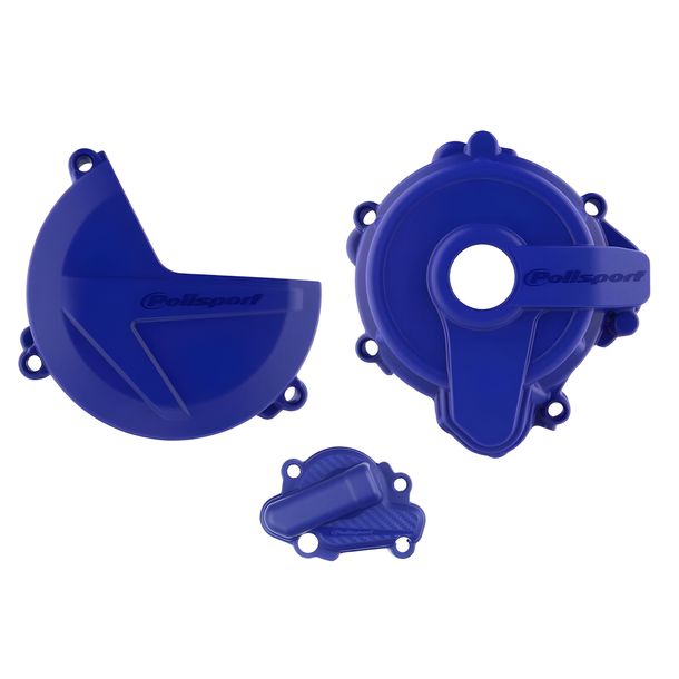 Kupplungs-, Zündungs- und Wasserpumpenschutzdeckel Set Polisport für Sherco SE 2.5 i R Sixdays 250 ccm Bj. 2014 - 2024