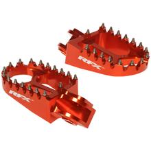 Poggiapiedi CNC in alluminio RFX Pro 55mm per KTM SX LC Pro-Junior Pro-Senior Mini 50 / 65 ccm Anno 2024