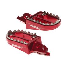 Poggiapiedi RFX Pro 2 con denti di squalo da 57 mm per Honda CR R CRF L RX 125 - 450 ccm Anno 2002 - 2024
