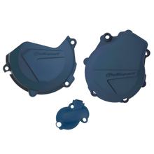 Kupplungs-, Zündungs- und Wasserpumpenschutzdeckel Set Polisport