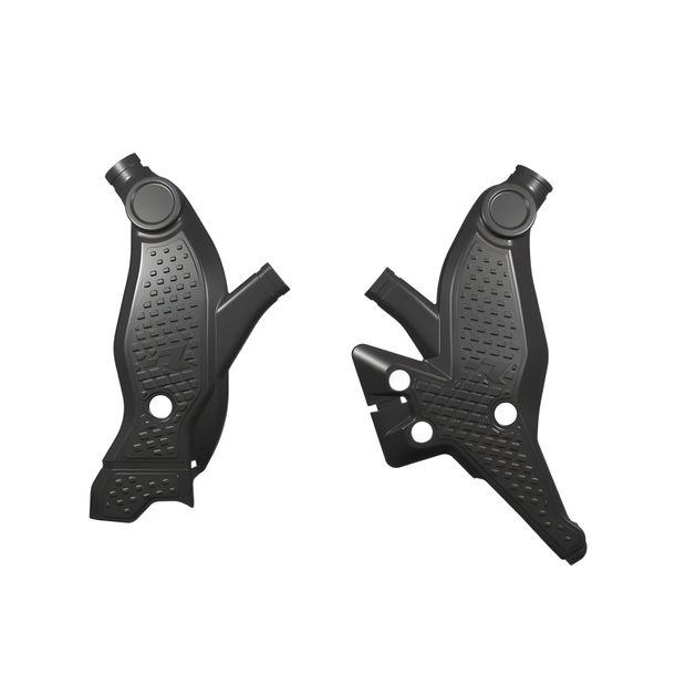Seitenrahmenschützer Racetech T7 Revolution dual-injiziert rutschfest für Yamaha Tenere 700 ccm Bj. 2018 - 2023