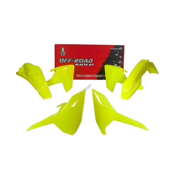 Kit krytů Racetech originální barva 2019 pro Husqvarna FE TE TX 125 - 501 ccm r.v. 2017 - 2019