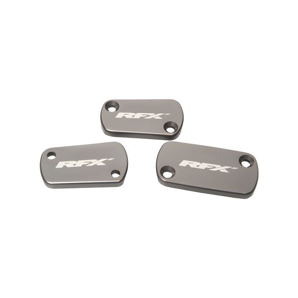 Behälterabdeckung RFX Pro Satz Aluminium CNC-gefräst für Kawasaki KX F X 250 / 450 ccm Bj. 2019 - 2024