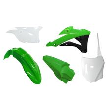 Kit de carénage Racetech couleur d'origine 2014 pour Kawasaki KX 80 - 100 ccm Année 2014 - 2024