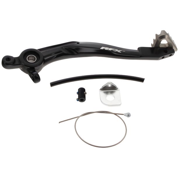 Bremshebel Hinterrad RFX Pro ST Aluminium 7075-T6 für Gas MC F, Husqvarna FC KTM EXC-F Sixdays SX SX-F TX TC 125 - 450 ccm Bj. 2017 - 2023