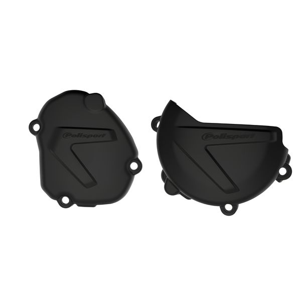 Protectores de embrague y tapa de encendido Polisport para Fantic Motor XE XX, Yamaha YZ 125 ccm Año 2008 - 2024