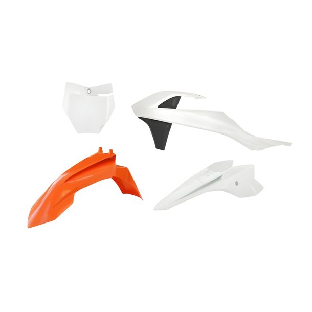 Racetech 4-piece UV-resistant fairing kit for KTM SX LC Pro-Junior Pro-Senior Mini SX-E3 electric 50 ccm Year 2016 - 2024