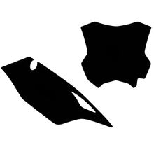Adesivo de Placa Blackbird para Kawasaki KX F 250 / 450 ccm Ano 2019 - 2023