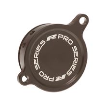 RFX Pro aluminum 7075-T6 oil filter cover for Kawasaki KX F 450 ccm Year 2006 - 2015