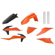Kit de carénage Polisport couleur d'origine pour KTM EXC Sixdays XC 125 - 250 ccm Année 2020 - 2023