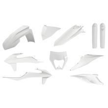 Kit de carénage Polisport couleur d'origine pour KTM EXC Sixdays XC 125 - 250 ccm Année 2020 - 2023