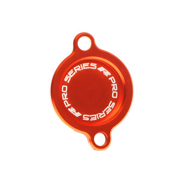 RFX Pro mineraalgrijs aluminium oliefilterdeksel 7075-T6 voor KTM EXC-F Sixdays SX-F Racing 250 - 450 ccm Jaar 2011 - 2024