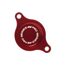 Ölfilterdeckel RFX Pro hart eloxiert Aluminium 7075-T6 für Honda CRF R RE X XRL 450 ccm Bj. 2009 - 2016