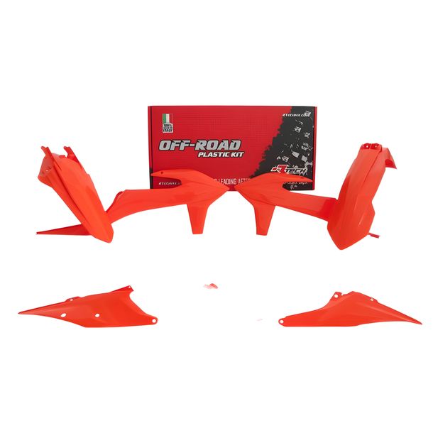 Kunststof onderdelenset Racetech Replica + SX Airbox zijdeel voor KTM EXC Sixdays EXC-F 150 - 500 ccm Jaar 2020 - 2023
