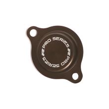 Ölfilterdeckel RFX Pro hart eloxiert Aluminium 7075-T6 für Honda CRF R 250 ccm Bj. 2010 - 2017