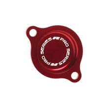 Ölfilterdeckel RFX Pro hart eloxiert Aluminium 7075-T6 für Honda CRF R 250 ccm Bj. 2010 - 2017