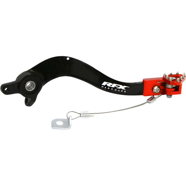 Leva freno posteriore RFX Pro FT 7075-T6 in alluminio per Gas EC MC, Husqvarna TC TE KTM EXC Sixdays 250 / 300 ccm Anno 2023 - 2024